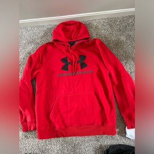 Under Armour Red/Black Sweatshirt Hoodie